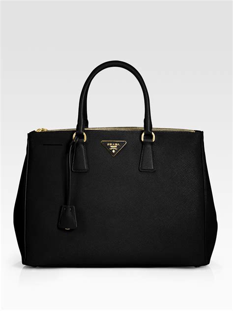 1ba786nzv prada saffiano double zip tote granito|Prada Extra Large Saffiano Lux Galleria Double Zip Tote .